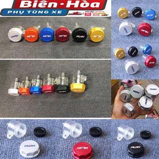 Bình Dầu Rời Xe Máy Nissin - Nắp Nhôm CNC - Trắng / Đỏ / Vàng / Đen / Xanh - Gắn Các Loại Xe Thắng Đĩa Trước / Sau