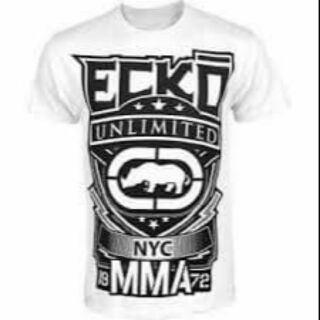 Áo thun ecko  màu đen 002