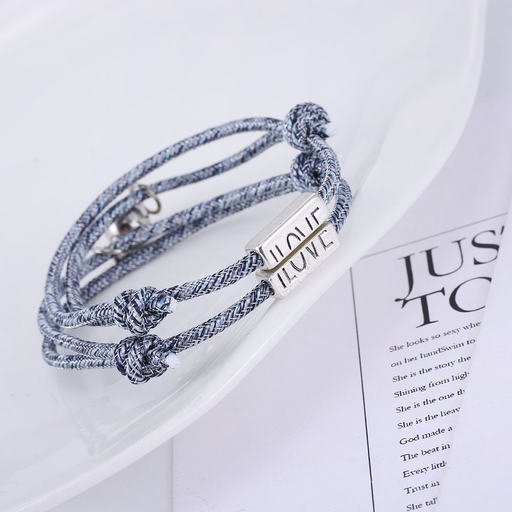 [Mã FAMAYFA giảm 10K đơn 50K] Set 2 Vòng Tay Chữ Love Đẹp Mắt Dành Cho Cặp Đôi | BigBuy360 - bigbuy360.vn