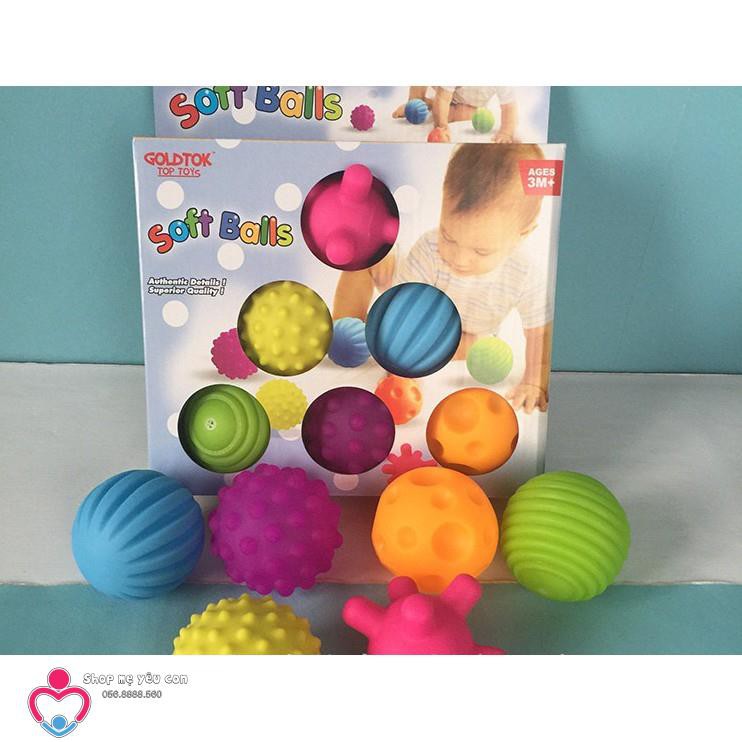 Bộ bóng Soft ball phát triển cảm quan cho bé 6-18 tháng