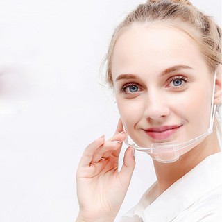 Khẩu trang nhựa trong suốt làm bếp, phun xăm, spa - Muasamhot1208