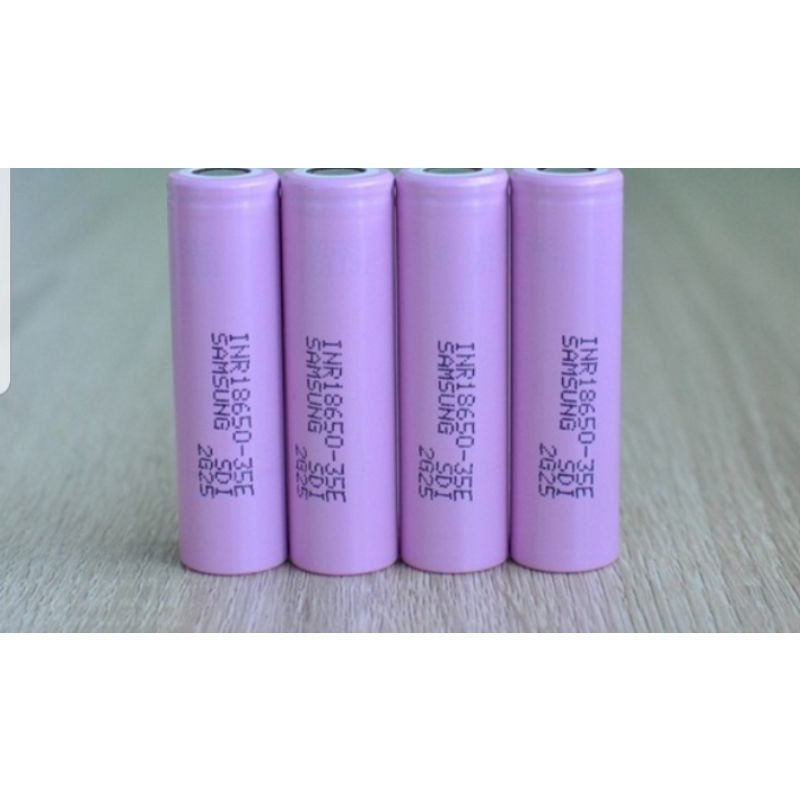 Cell pin Samsung 18650 25R 2500 mA