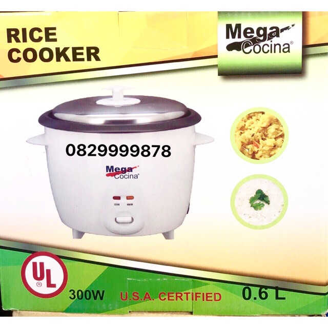 Nồi Cơm Điện Mega 0,6 lít ( chống dính - nắp rời ) | BigBuy360 - bigbuy360.vn
