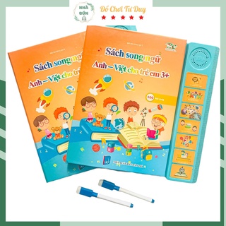 Sách nói song ngữ Anh Việt cho trẻ em 3-6 tuổi