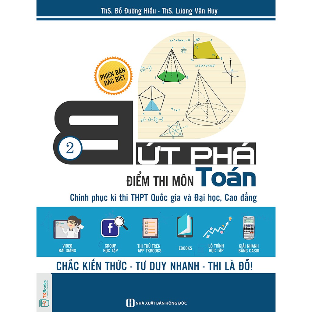 Sách Bứt Phá Điểm Thi Môn Toán 2 - Phiên Bản Đặc Biệt 2019