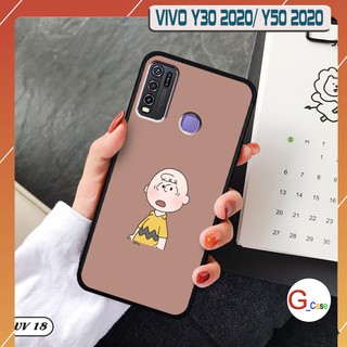 Ốp Vivo Y30 - Y50 2020 lưng nhám - ngộ nghĩnh