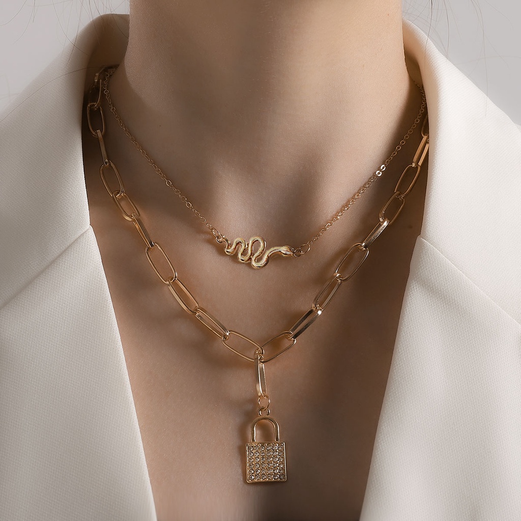 Vòng cổ Nhiều Lớp Đính Ngọc Trai Nhân Tạo Thời Trang