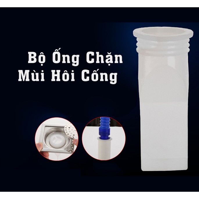 Ống Chặn Mùi Hôi Nhà Tắm, Ống Đơn Chống Mùi Hôi Mùi Cống Côn Trùng Thiết Kế Thông Minh 2020