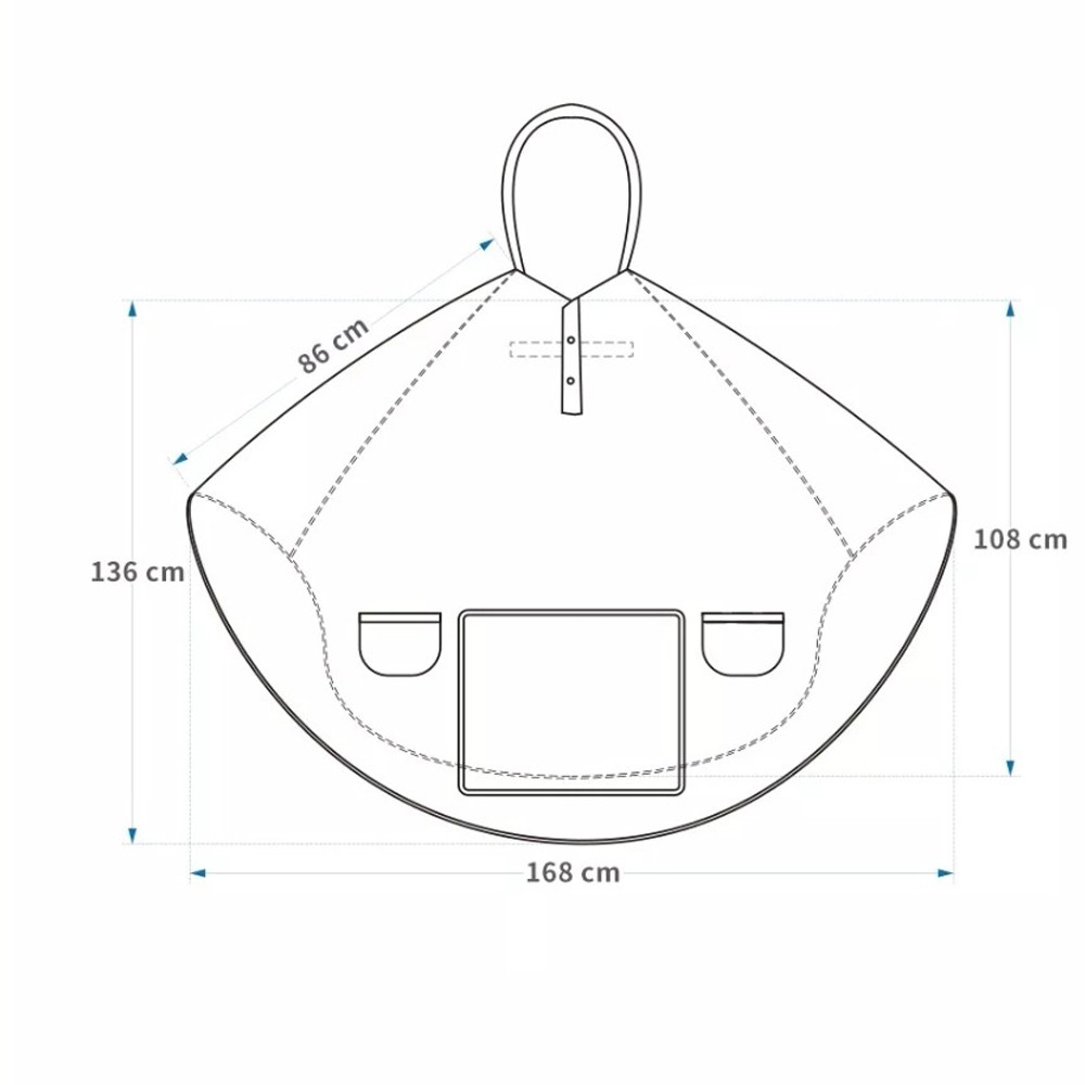 Áo mưa người lớn Xiaomi youpin Qualitell