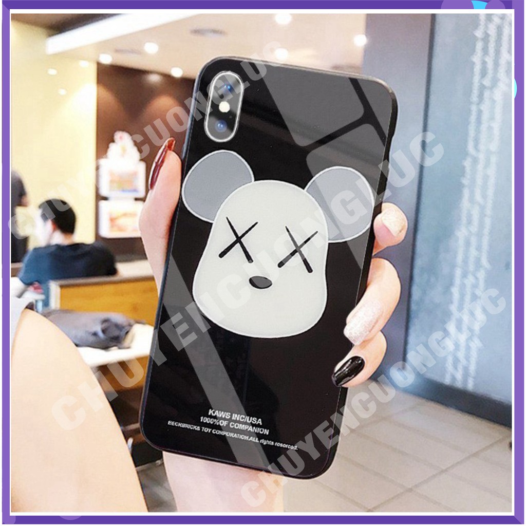 [HOT] Ốp Kính Huawei in hình Monster Mặt Kaws . - CCLNB