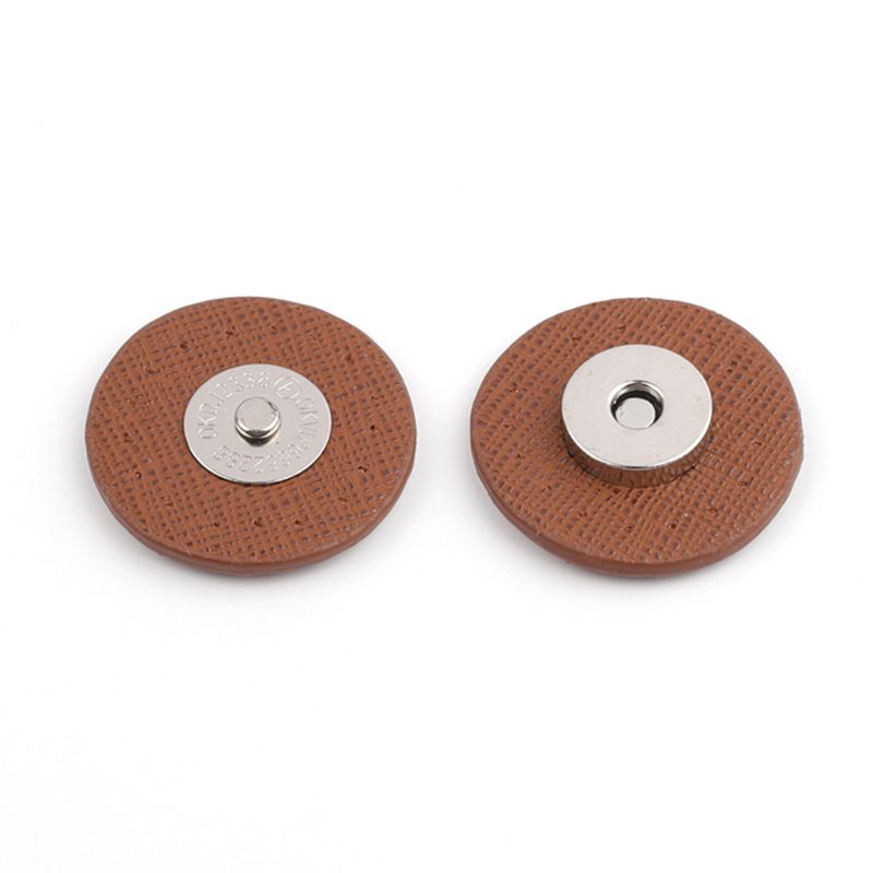 QQ Nút Bấm Nam Châm Hình Tròn Bằng Kim Loại Dùng May Túi Ví DIY