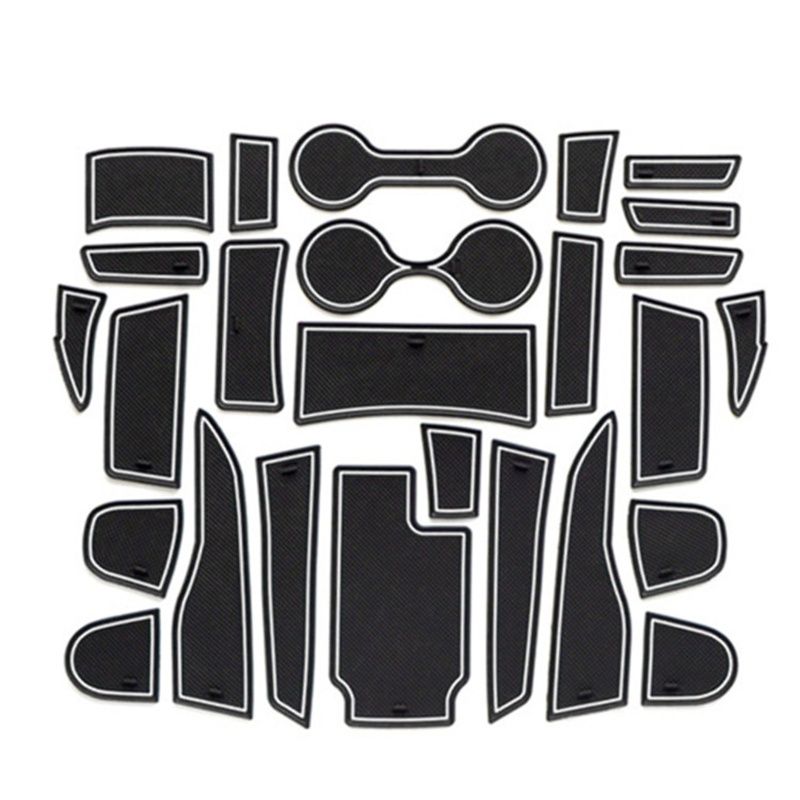 Khay Đựng Cốc Nước / Đồ Dùng Gắn Bảng Điều Khiển Chống Trượt Cho Colorado 15-21