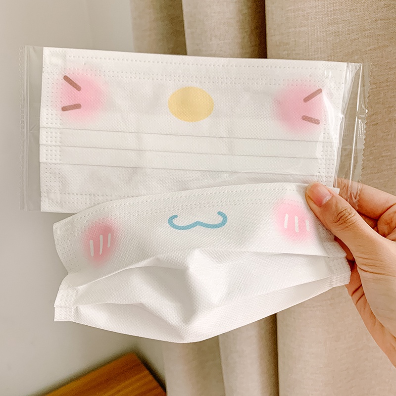 SANRIO Set 10 Mặt Nạ Hình Hello Kitty