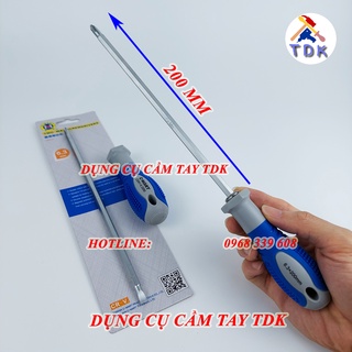 Tua vít đa năng 2 đầu c-mart c0041-6.3200, tô vít đổi đầu dài 200mm