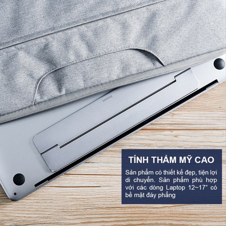 New Model 2020 | Đế Nâng Tản Nhiệt Dạng Xếp, Siêu Mỏng Baseus Papery Notebook Holder Dùng cho cho Macbook/ Laptop