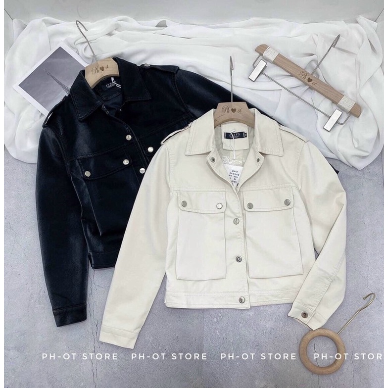 Áo da nhung túi hộp