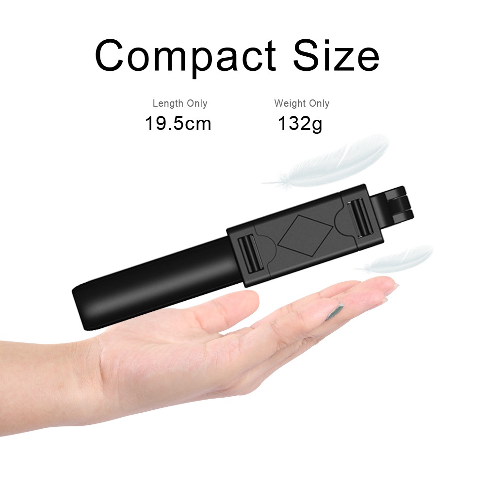 Mini Selfie stick Chân máy Monepad 270 ° không dây Bluetooth với điều khiển từ xa | BigBuy360 - bigbuy360.vn