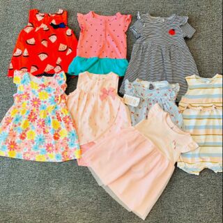 VÁY CARTER'S HÀNG XUẤT DƯ LOẠI A - CHẤT COTTON THOÁNG MÁT
