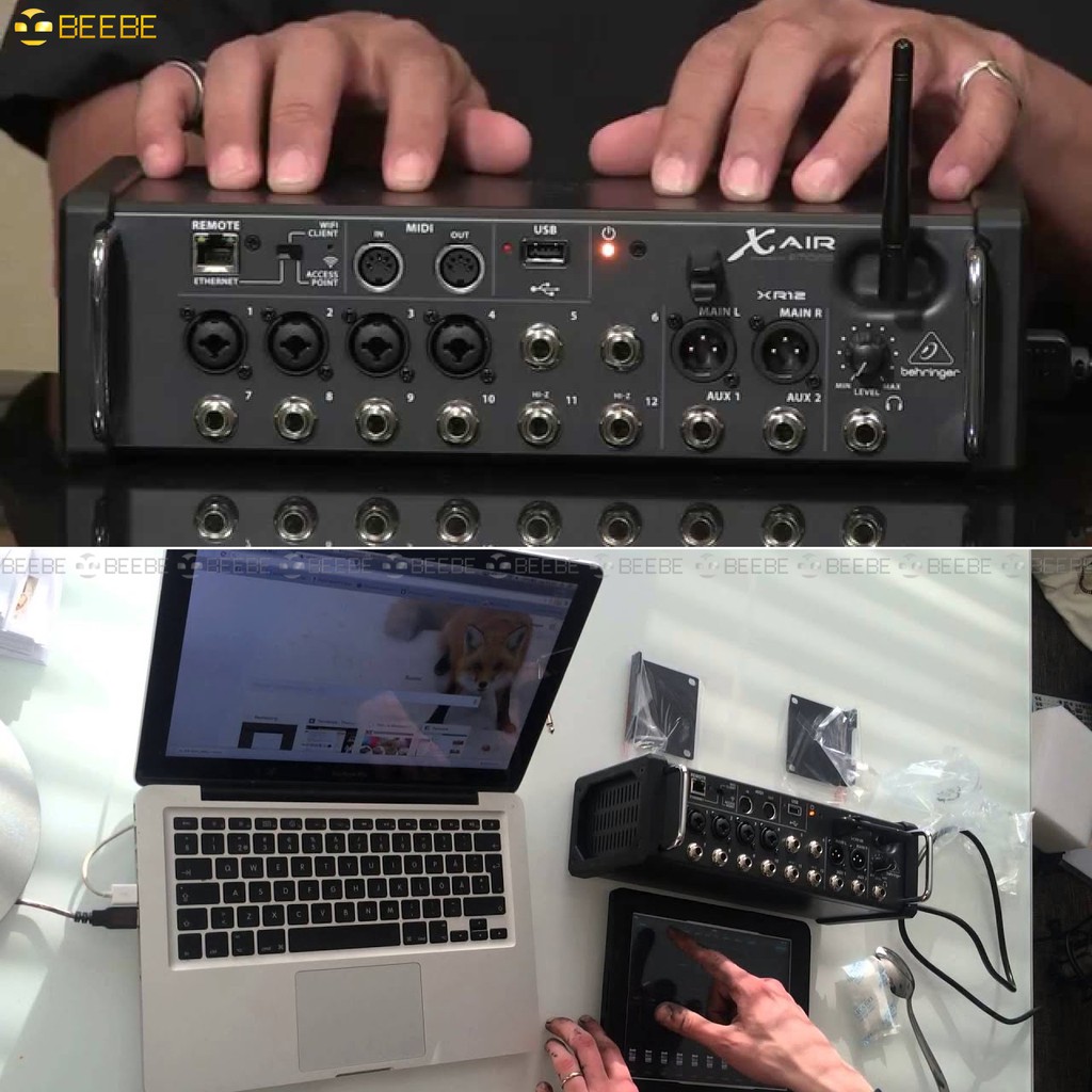 Behringer X Air XR12 - Mixer Kĩ Thuật Số Cho iPhone, iPad, Máy Tính Bảng