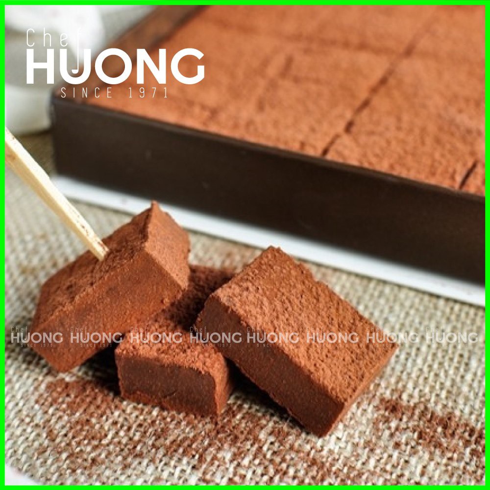 [Không ngon hoàn tiền] 1 Viên ăn thử - Socola tươi Nama chocolate Chef Huong - vị Cacao | BigBuy360 - bigbuy360.vn