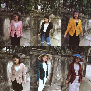 Áo khoác len cardigan nữ mango