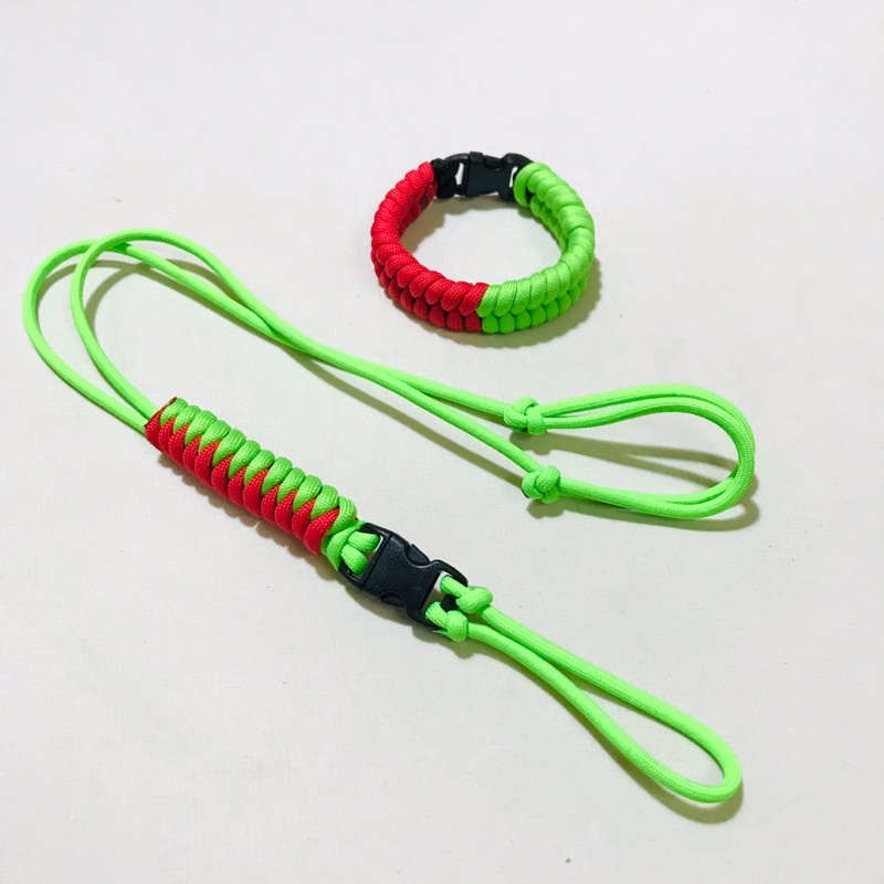 Dây đeo paracord - đeo thẻ sinh viên, bảng tên, chức danh, vật dụng cá nhân, nhắn tin shop chọn màu