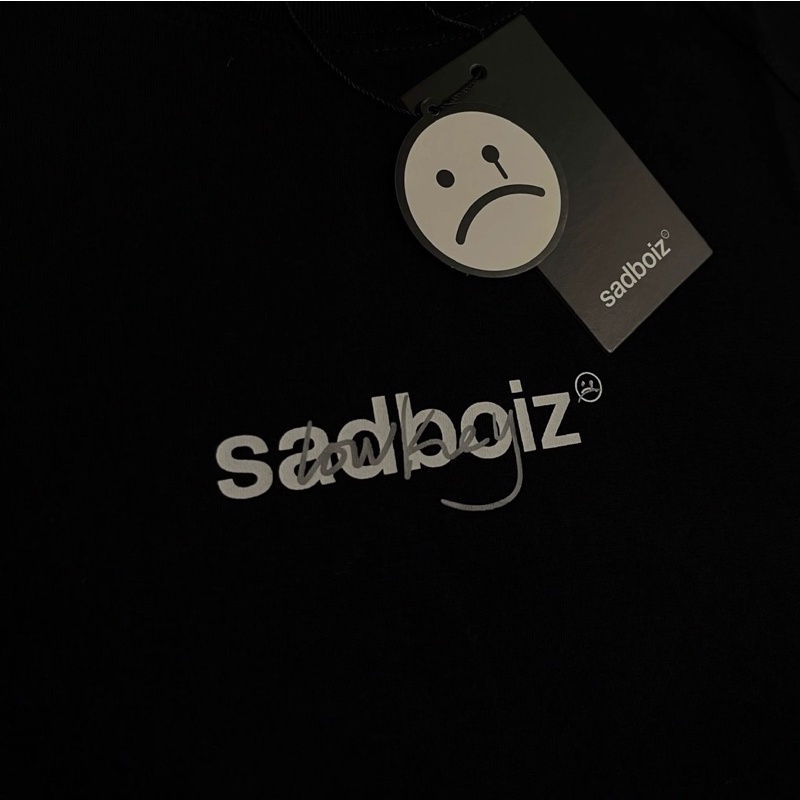 Áo thun SADBOIZ LOWKEY black/white SADBOIZAINTCRY