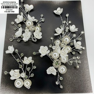 cài tóc cô dâu - đi tiệc mài trắng đẹp