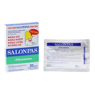 Cao dán giảm đau Salonpas