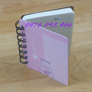 Sổ tay mini hình dễ thương