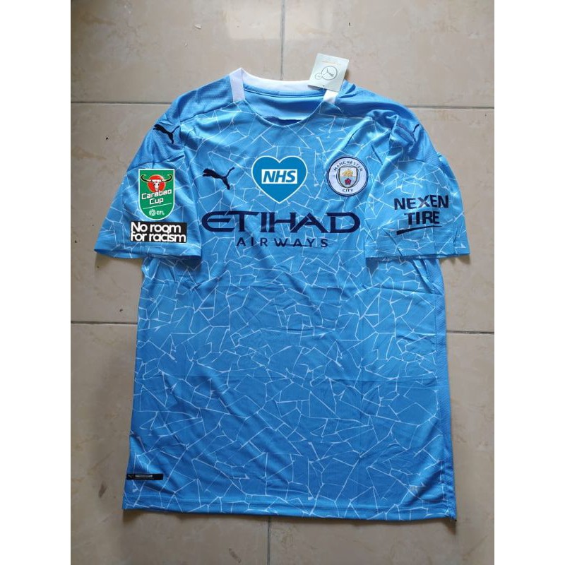 Áo Thun Jersey Manchester City 2020 / 2021