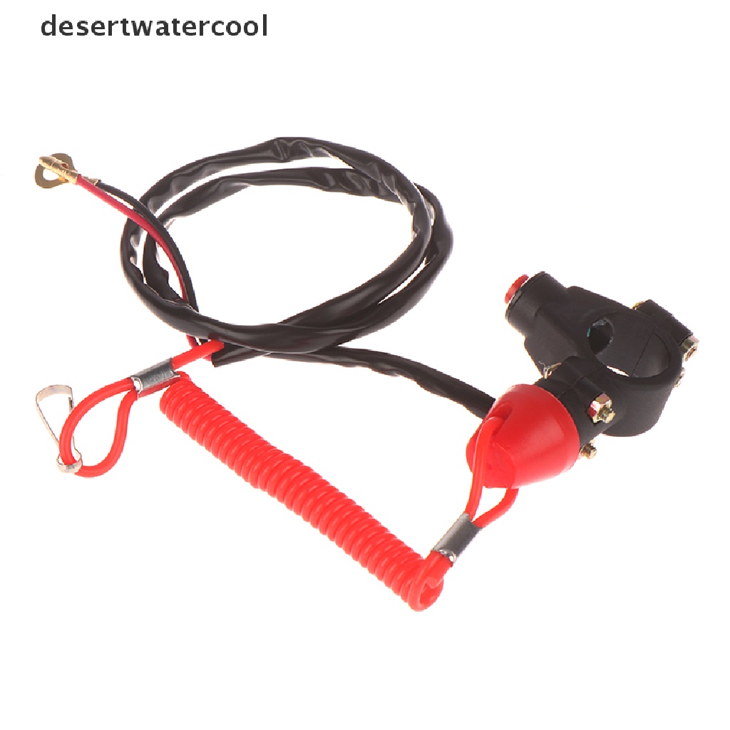 Nút Công Tắc Nhấn Dừng Động Cơ Khẩn Cấp Cho Tàu Thuyền / Xe Máy ATV