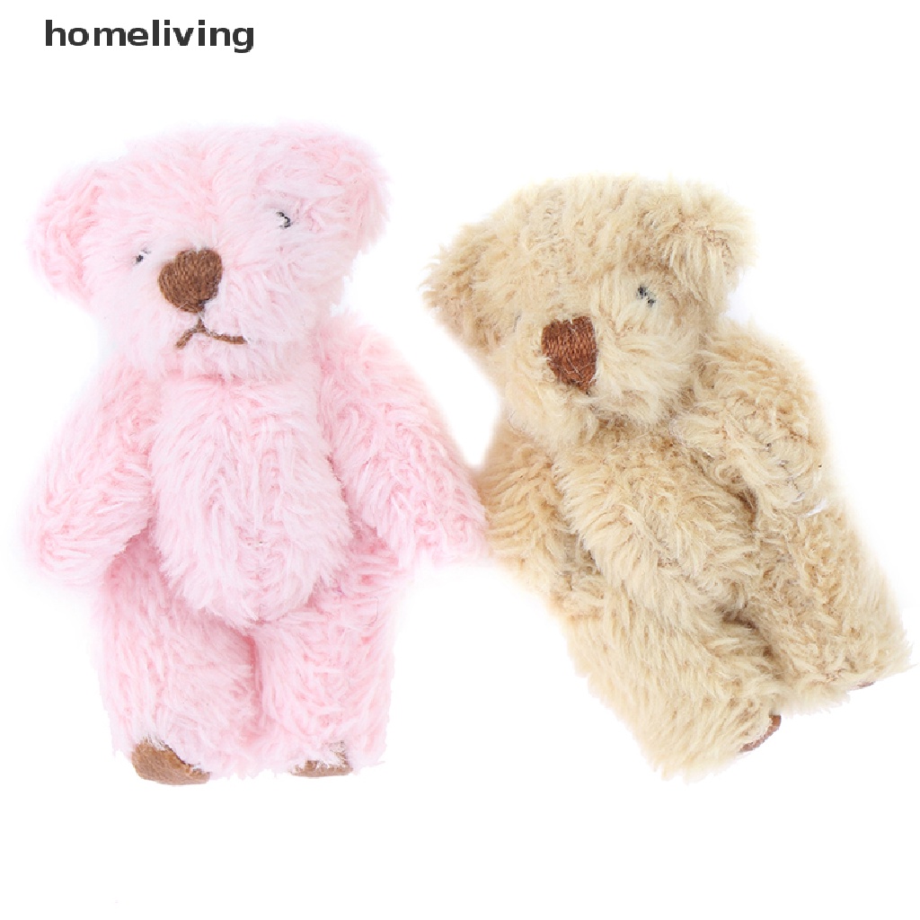 Gấu Bông Tóc Dài 4.5CM Dễ Thương Dùng Để Trang Trí Quần Áo / Điện Thoại