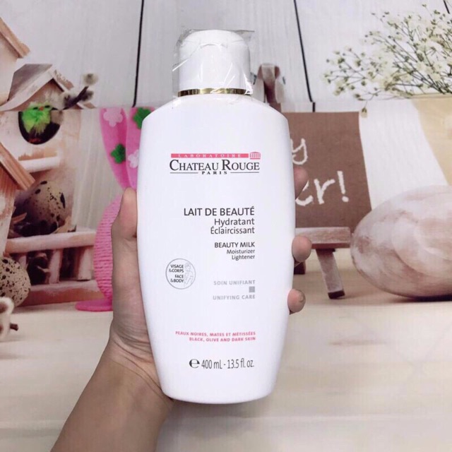 Sale 39% Dưỡng thể Siêu trắng da chateau Rouge