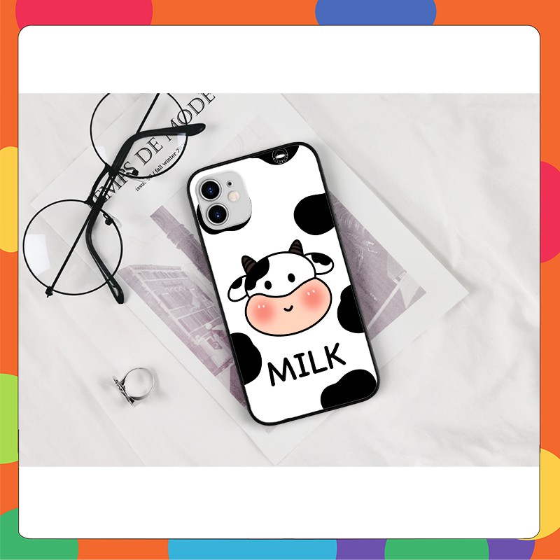 [𝗙𝗥𝗘𝗘𝗦𝗛𝗜𝗣] Ốp lưng iphone bò sữa cute 5/5s/5se/6/6plus/6s/6splus/7/7plus/8/8plus/x/xr/xs/11/12/pro/max/plus/promax/mini