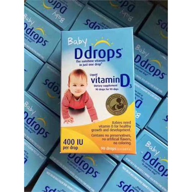 Baby D drops Vitamin D3 cho trẻ sơ sinh