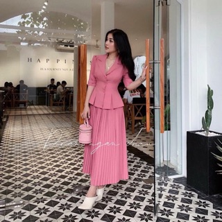 Set áo vest cvay dập ly ☁️☁️ 🎉🎉