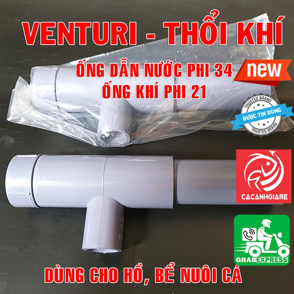 Venturi - Trộn khí, Thổi khí máy bơm dành cho ao nuôi tôm,cá