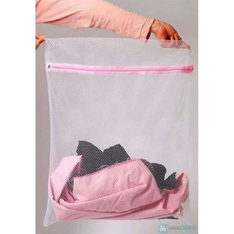túi lưới đựng đồ giặt quần áo máy giặt LOẠI TO 50-60cm | BigBuy360 - bigbuy360.vn