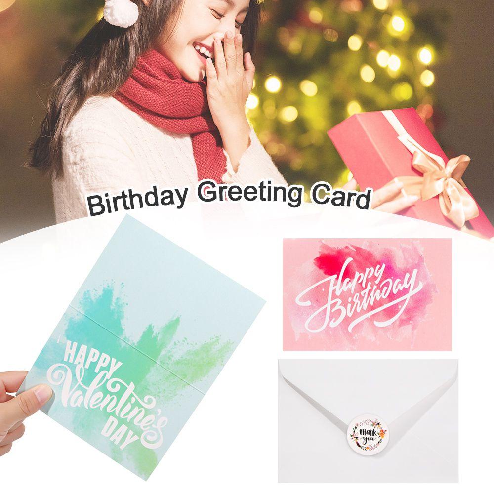 Set 6 Tấm Thiệp Chúc Mừng Sinh Nhật Độc Đáo Xinh Xắn