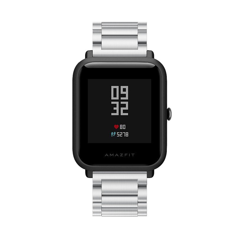 Dây Đeo Inox Cho Đồng Hồ Thông Minh Xiaomi Huami Amazfit Bip Bit Lite Youth / Samsung Gear Sprot 42mm