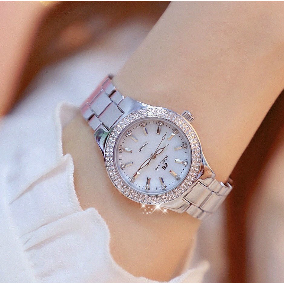Đồng hồ nữ cao cấp chính hãng thương hiệu bs (tặng kèm hộp , pin dự phòng và phụ kiện thâu dây) | BigBuy360 - bigbuy360.vn