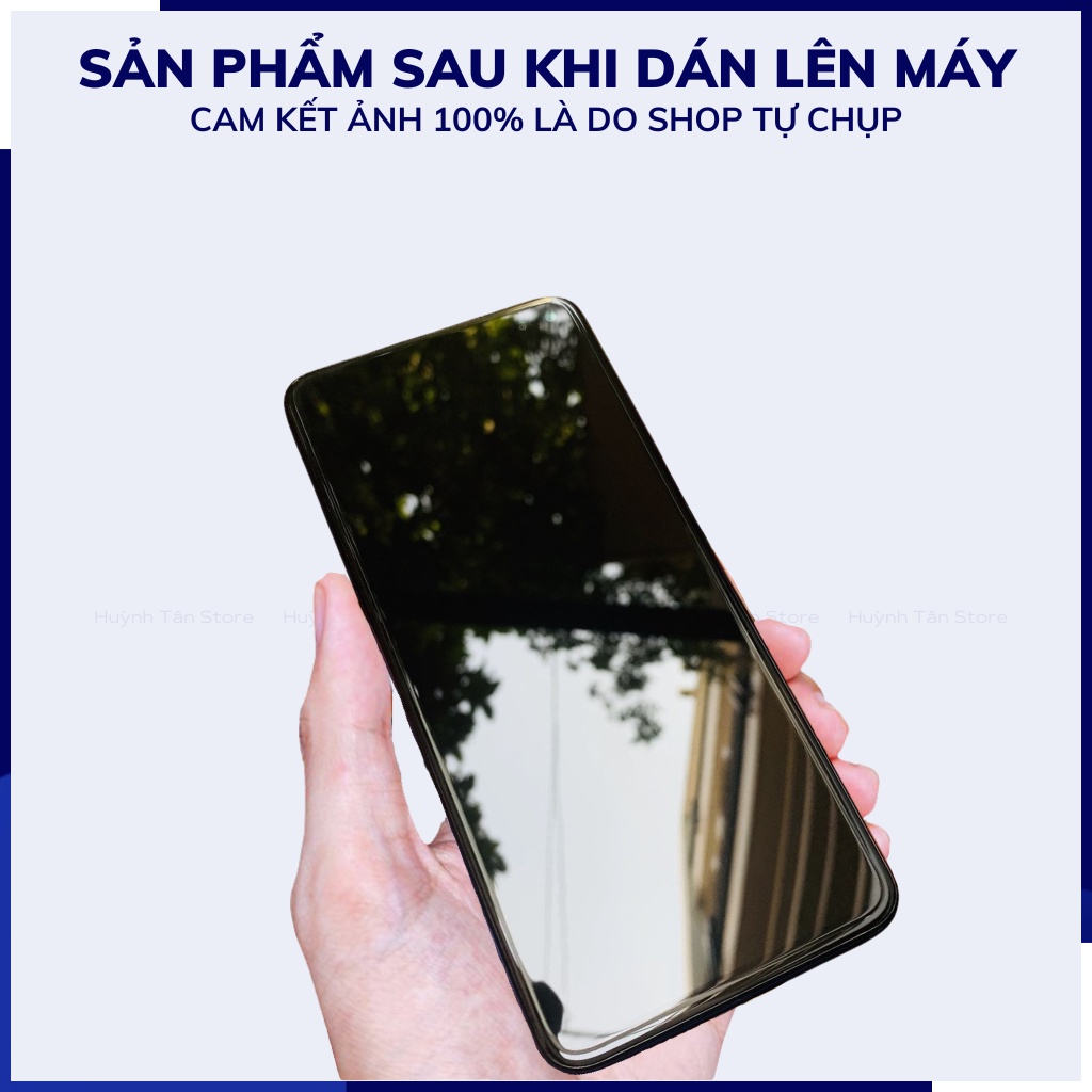 Cường lực xiaomi mi 11 lite redmi note 10 4g trong suốt KHÔNG FULL MÀN chống bám vân tay chính hãng GOR huỳnh tân store