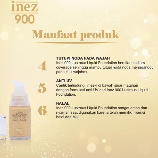 Kem nền dạng lỏng Inez 900 Lustrous | BigBuy360 - bigbuy360.vn