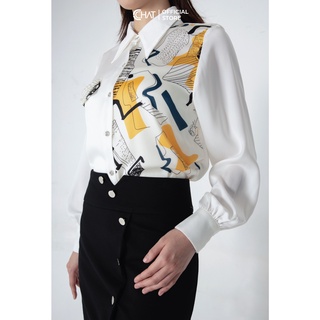 Sơ mi NT kèm dây ngọc CChat Clothes