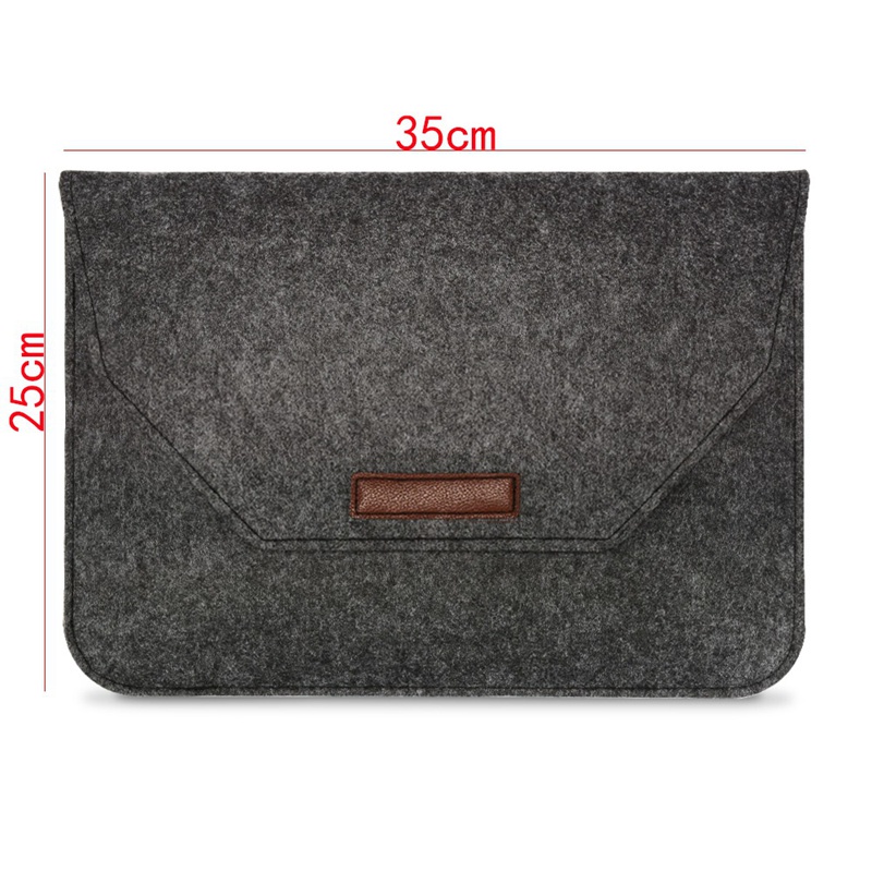Vỏ Bọc Chống Sốc Thoáng Khí Bằng Vải Nỉ Cho Macbook Air / Ultrabook 13-13.3 Inch