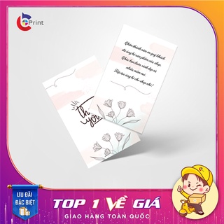 Combo 100 card cảm ơn, thẻ cảm ơn khách hàng