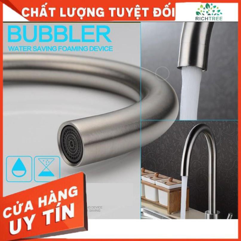 [FREE SHIP] Vòi rửa bát NÓNG LẠNH loại cắm chậu chất liệu inox 304 dáng tròn-Tặng bộ dây cấp-mã-Chính hãng KD 011