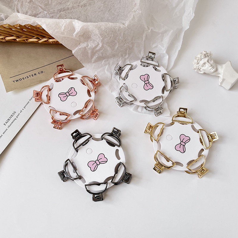 Set 5/10 Kẹp Tóc Mini Dễ Thương Phong Cách Hàn Quốc