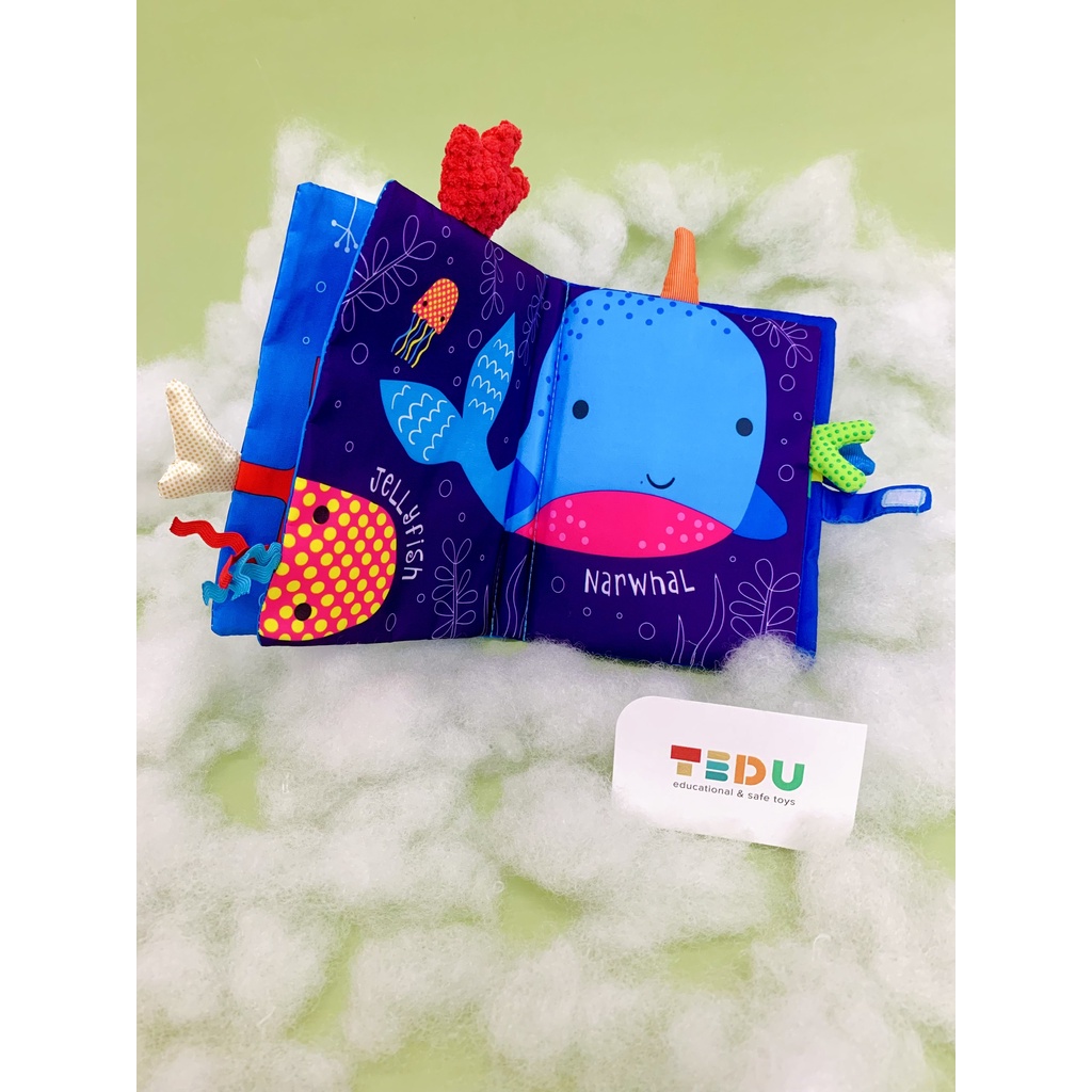 Sách vải theo chủ đề TEDU - Đồ chơi giáo dục cho bé